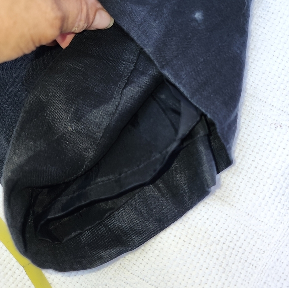 Lauren Ralph Lauren.cropped vintage linen pants 8 NWT - Picture 3 of 12